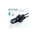 Зарядний пристрій Choetech car 2хUSB-A 36W QC black (C0051-BK)