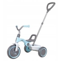 Дитячий велосипед QPlay Ant+ LightBlue складаний із батьківською ручкою (T190-2Ant+LightBlue)