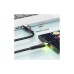 Дата кабель USB 2.0 AM to USB-C 0.5m 3A LED black Essager (EXCT-XCDB01)