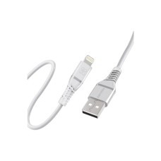 Дата кабель USB 2.0 AM to Lightning 1.2m 2.4A MFi PowerLine-Ai120 white Promate (powerline-ai120.white)