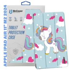 Чохол до планшета BeCover Smart Case Apple iPad Air 11" M2 2024 Unicorn (711610)