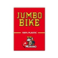Гральні карти Modiano Bike Trophy 100 Plastic Jumbo Index (red) (00578)