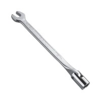 Ключ Toptul шарнірний ріжково-торцевий 19 мм, 255мм (AEEB1919)