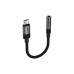 Перехідник USB-C to 3.5mm F 0.15m DAC audio black Acefast (6974316285281)