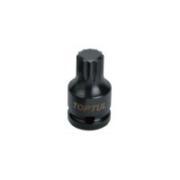 Торцева головка Toptul ударна SPLINE М18 L44мм 1/2" (KADB1618S)