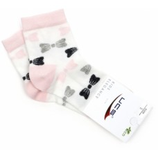 Шкарпетки UCS Socks з бантиком (M0C0101-2119-1G-pink)