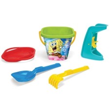 Іграшка для піску Wader Набір 5 елементів Губка Боб, Spongebob (81641)