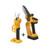 Ланцюгова пила Stiga 20V, 2Ah, ЗП, + секатор (SP100eKit)