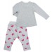 Набір дитячого одягу Breeze з бантиками (10527-80G-gray)