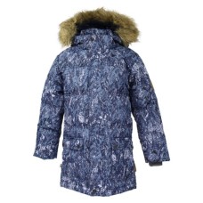 Куртка дитяча Huppa LUCAS 17770055 темно-синій з принтом 128 (4741468574363)