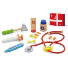 Ігровий набір Viga Toys Валіза лікаря (50530)