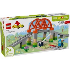 Конструктор LEGO DUPLO Town Додатковий набір. Залізничний міст і колії (10426)