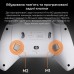 Геймпад Ajazz GP100 2.4G/BT/USB Switch/PC/iOS/Android RGB White (GP100-W)