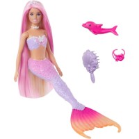 Лялька Barbie Дрімтопія Русалка Кольорова магія (HRP97)