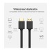 Кабель мультимедійний HDMI M to HDMI M 10.0m HD104 black Ugreen (10110)