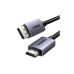 Кабель мультимедійний DisplayPort M to HDMI M 3.0m V2.0 4K30Hz DP125 black Ugreen (35843)