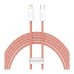 Дата кабель USB-C to Lightning 2.0m 20W orange Baseus (CALD000107)