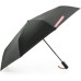 Парасоля Krago складана жіноча LOVE повний автомат чорна (umb-18-001)