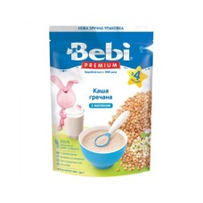 Дитяча каша Bebi Premium молочна гречана +4 міс. 200 г (1105050)