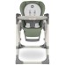 Стілець для годування Lionelo 2 в 1 Laurice Green Olive з функцією гойдалки (LO-LAURICE GREEN OLIVE)