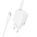 Зарядний пристрій BOROFONE BN28 Fuente USB-C PD30W + cable USB-C to USB-C White (6941991120312)