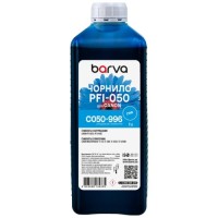Чорнило Barva Canon PFI-050 Special, 1 л, Cyan pigmented (C050-996)