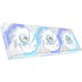 Кулер до корпусу ASUS ROG Eurux GR120 FAN ARGB Reverse White 3in1 (90DA00K3-B09020)