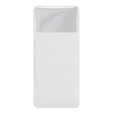 Батарея універсальна Baseus Bipow 20000mAh, 15W, USB-C/3A, 2*USB-A/3A(max.), +cable, white (PPBD050102)