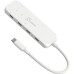 Концентратор J5create USB-C to 4xUSB-C 3.2 10Gbps white (JCH345EW-N)