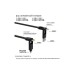 Дата кабель 6in1 inCharge XL 0.3m black Rolling Square (XLS01R)