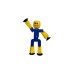 Фігурка Stikbot для анімаційної творчості (синьо-жовтий) (TST616-23UAKDBl)
