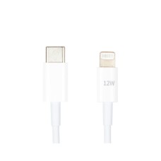 Дата кабель USB-C to Lightning 1.0m 12W PowerPlant (CA913275)
