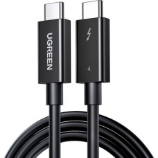 Дата кабель USB-C to USB-C 0.8m USB 4.0 THUNDERBOLTUS501 8K40Gbps Black UGREEN (30389)