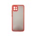 Чохол до мобільного телефона Dengos Kit for Samsung Galaxy A03 case + glass (Red) (DG-KM-23)