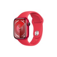 Смарт-годинник Apple Watch Series 9 GPS 41mm (PRODUCT)RED Aluminium Case with (PRODUCT)RED Sport Band - M/L (MRXH3QP/A)