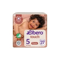 Підгузки Libero Touch Pants Розмір 5 (9-14 кг) 27 шт (7322542265109)