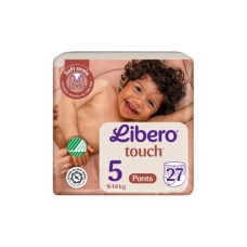 Підгузки Libero Touch Pants Розмір 5 (9-14 кг) 27 шт (7322542265109)