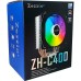 Кулер до процесора Zezzio ZH-C400 V2 ARGB/SRGB Ultra Fan