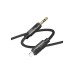 Кабель мультимедійний Lightning to 3.5mm M 1.0m BL22 black BOROFONE (6941991117749)