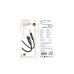 Кабель мультимедійний Lightning to 3.5mm M 1.0m BL22 black BOROFONE (6941991117749)