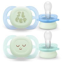 Пустушка Philips AVENT Ultra Start 0+ місяців 2 шт, бірюз (SCF075/18)