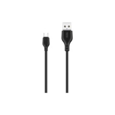 Дата кабель USB 2.0 AM to Micro 5P 2.0m 2.1A black XO (XO-NB103-BK)
