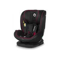 Автокрісло Lionelo Bastiaan i-Size Black Red, чорне з червоним (LO-BASTIAAN I-SIZE BLACK RED)