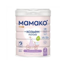 Дитяча суміш MAMAKO 2 Premium на козячому молоці 6-12 міс. 800 г (8437022039091)