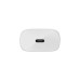 Зарядний пристрій Denmen USB-C PD20W 3.6A + cable USB-C to USB-C white (DM-DC06T-WH)