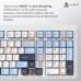 Клавіатура Ajazz AK980 MAX Magnetic Switch USB UA White/Blue (AK980-MAX-M-BWDB)