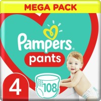 Підгузки Pampers трусики Maxi Pants Розмір 4 (9-15 кг) 108 шт (8006540069448)