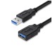 Дата кабель USB 3.0 AM/AF 1.8m black ColorWay (CW-CBUF075-BK)