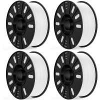 Пластик для 3D-принтера ELEGOO PLA 4x3кг, 1.75мм, white (50.203.0627)