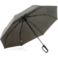Парасоля Krago складна EASYFOLD 8-спицева повний автомат сіра (umb-15-002)